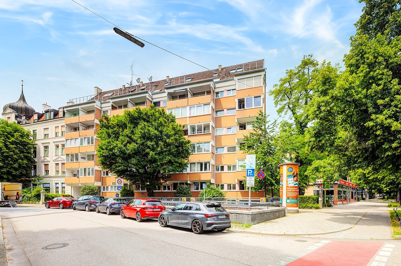 Appartamento a 1 camera | München-Neuhausen | 702271 | Frischer Fassadenanstrich