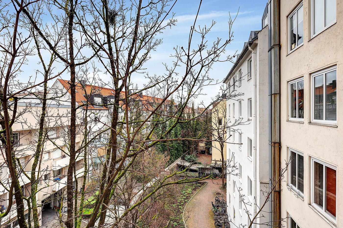 Appartamento a 1 camera | München-Schwabing | 701051 | Ruhig zum Innenhof