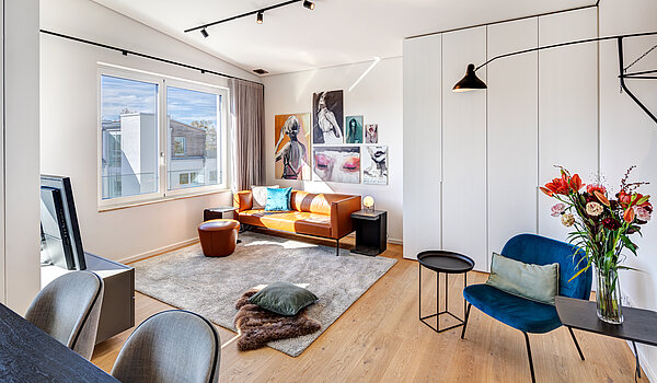 Penthouse a 2 camere | München-Maxvorstadt | 704271 | Stylischer Wohn-...