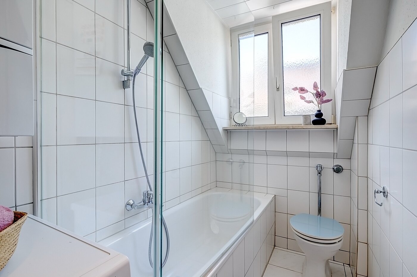 Appartamento a 1.5 camere | München-Schwabing | 70014 | Tageslichtbad mit...