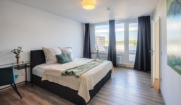 Terrassenwohnung a 3 camere | München-Berg am Laim | 704511 | Schlafzimmer I