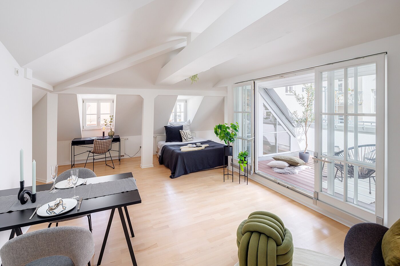 Appartamento mansardato a 1 camera | München-Sendling | 700402 | Neues Zuhause