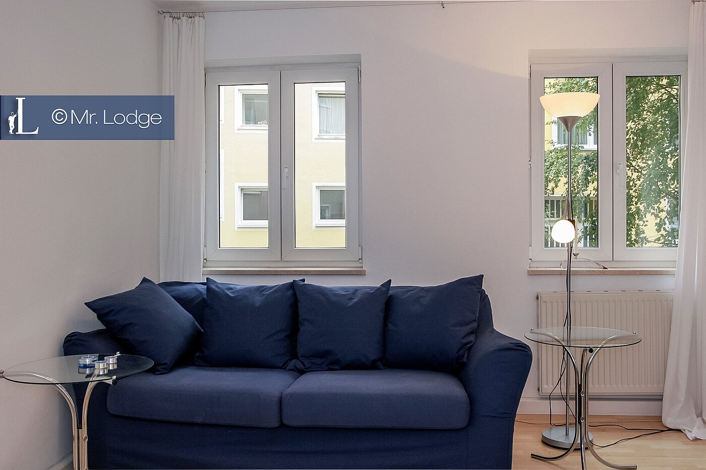 Appartamento a 2 camere | München-Isarvorstadt | 1709ML2 | Helles, geräumiges Wohnzimmer
