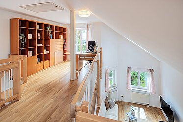 Waldtrudering: Soleggiata maisonette di 3,5 locali con vista sulla campagna - disponibile