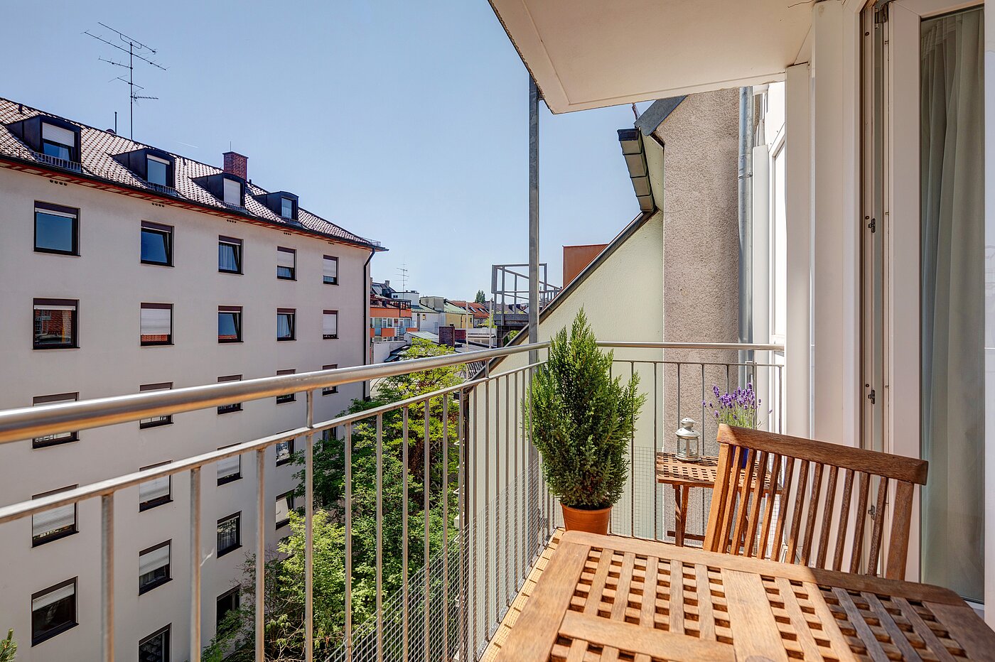Appartamento Maisonette a 2.5 camere | München-Ludwigsvorstadt | 2111ML5 | ...und Blick zum Innenhof