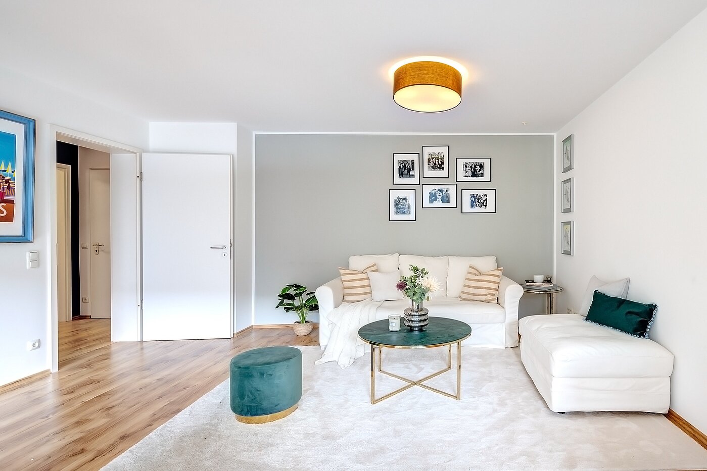 Appartamento a 2 camere | München-Maxvorstadt | 70001 | Großes Wohnzimmer