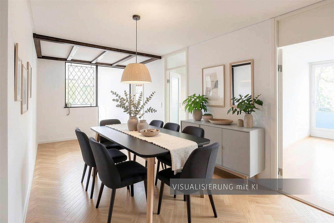 Appartamento a 3.5 camere | München-Bogenhausen | 703052 | Visualisierung mit KI