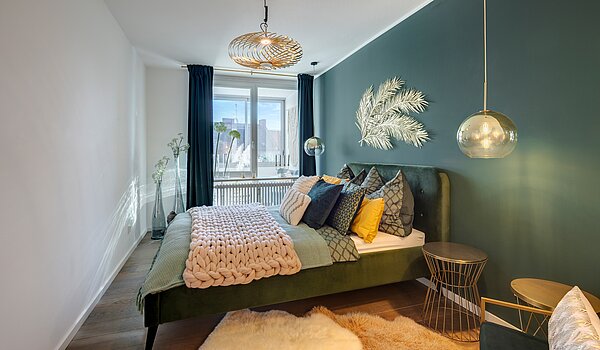 Appartamento a 3 camere | München-Sendling | 70167 | ...mit großem Bett...