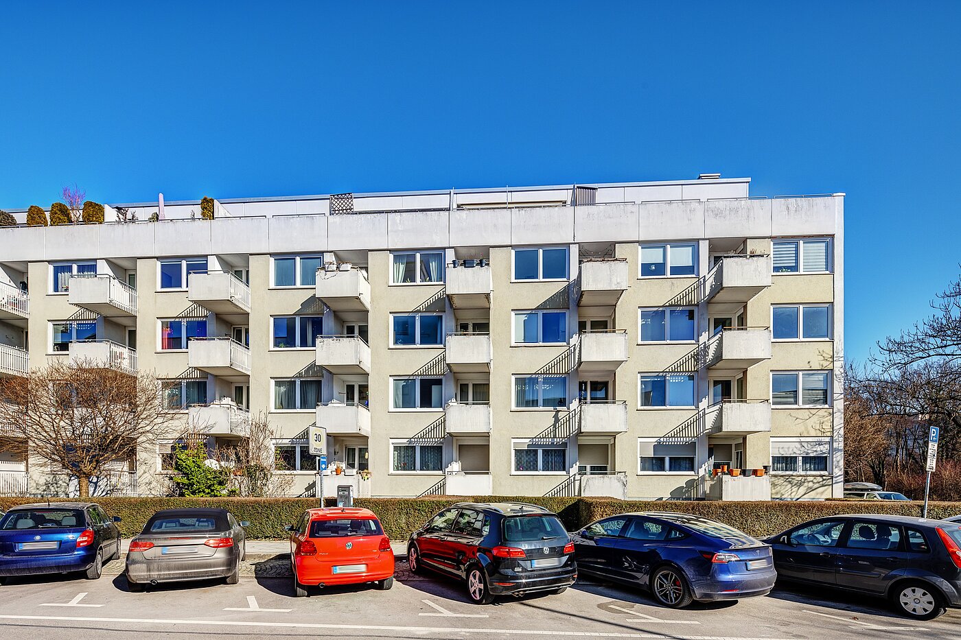Appartamento a 1 camera | München-Neuhausen | 2301ML8 | Ansicht von der Straße aus