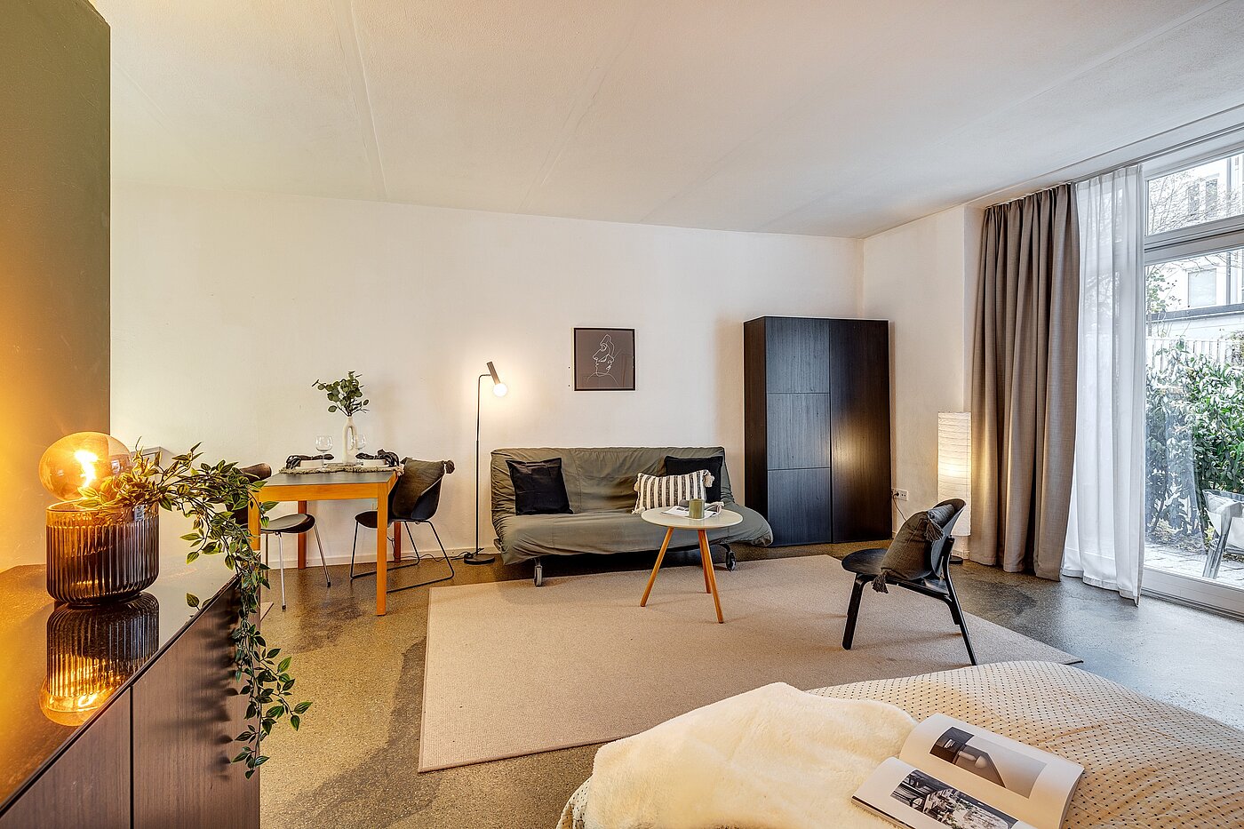 Appartamento con soppalco a 1 camera | München-Isarvorstadt | 2211ML7 | Strukturierte Aufteilung: Wohnen, Schlafen und...