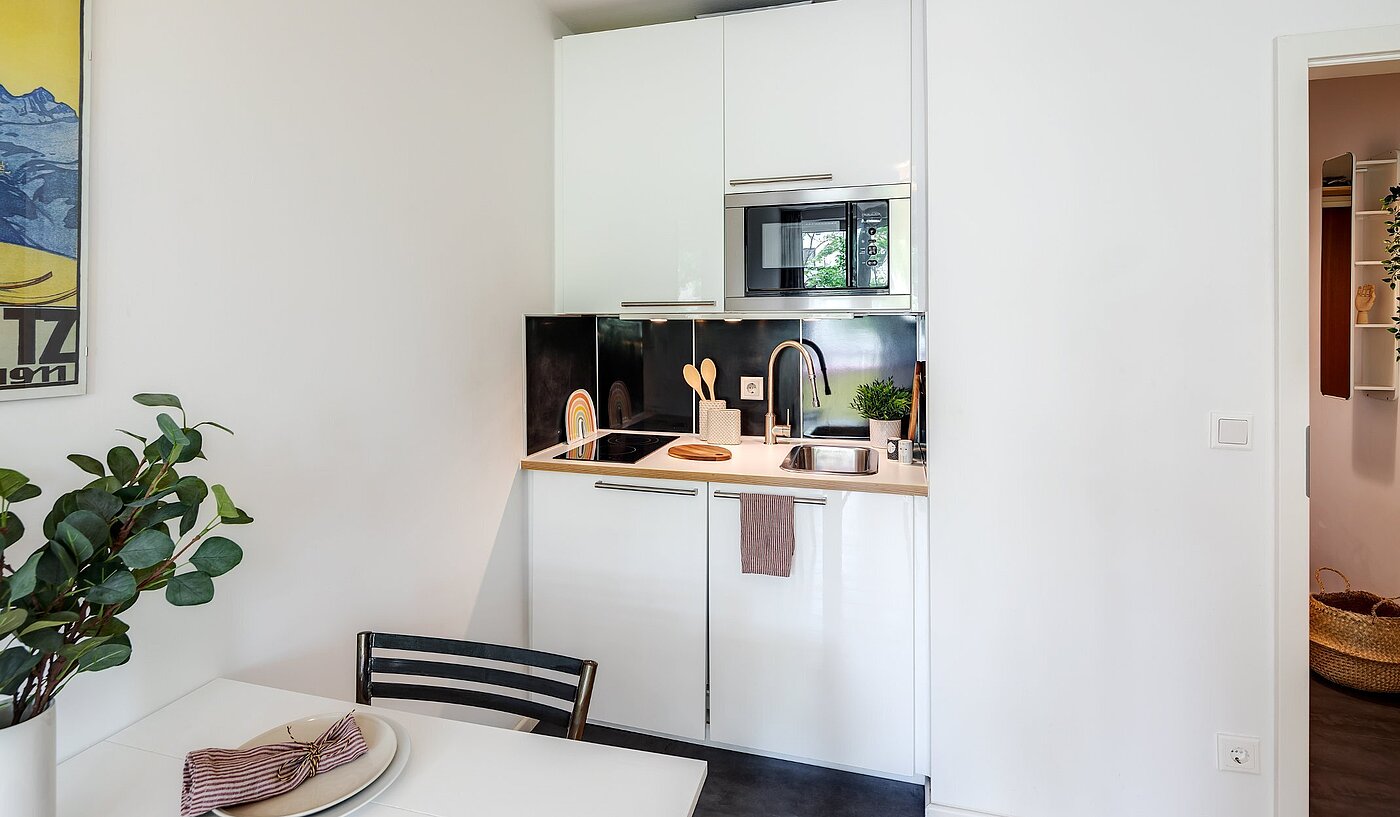 Appartamento a 1 camera | München-Obergiesing | 1903ML2 | Praktische Küchenzeile