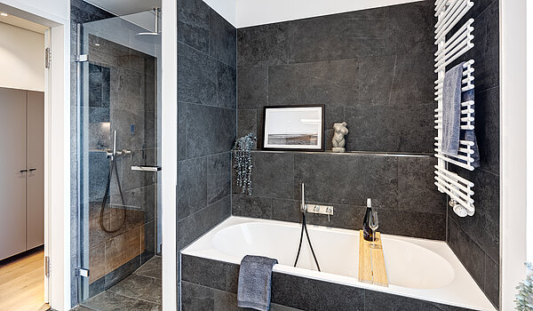 Penthouse a 2 camere | München-Maxvorstadt | 704271 | ...Dusche und Badewanne