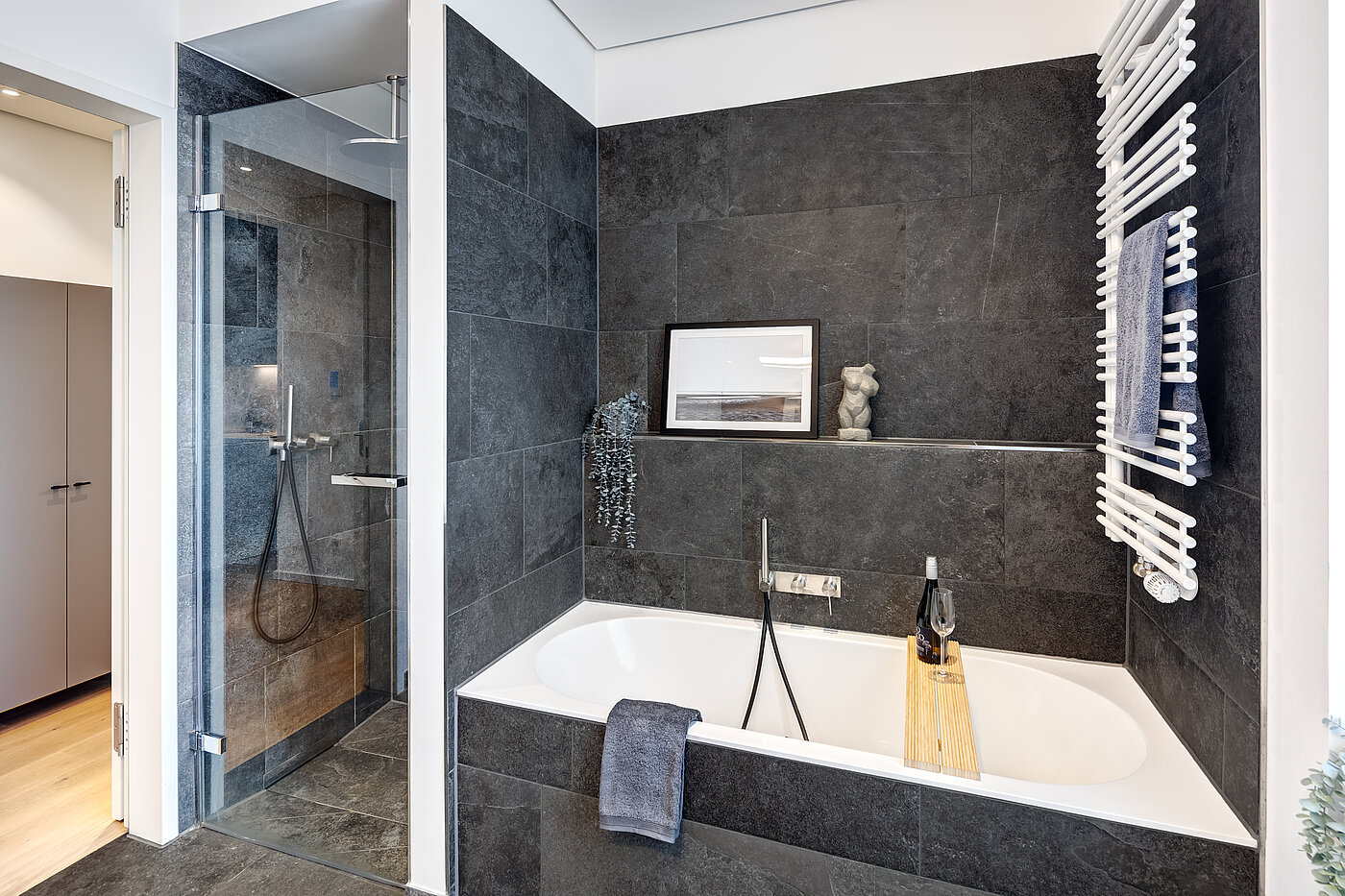 Penthouse a 2 camere | München-Maxvorstadt | 704271 | ...Dusche und Badewanne