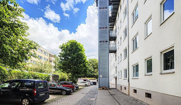 Appartamento a 1 camera | München-Schwabing | 70454 | ...und Außenaufzug