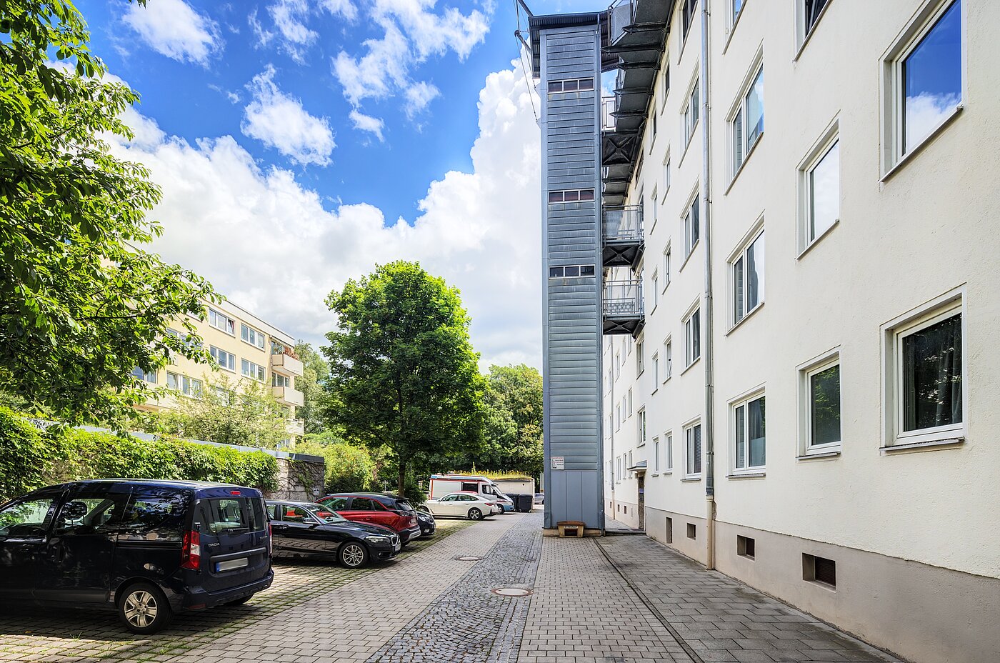 Appartamento a 1 camera | München-Schwabing | 70454 | ...und Außenaufzug