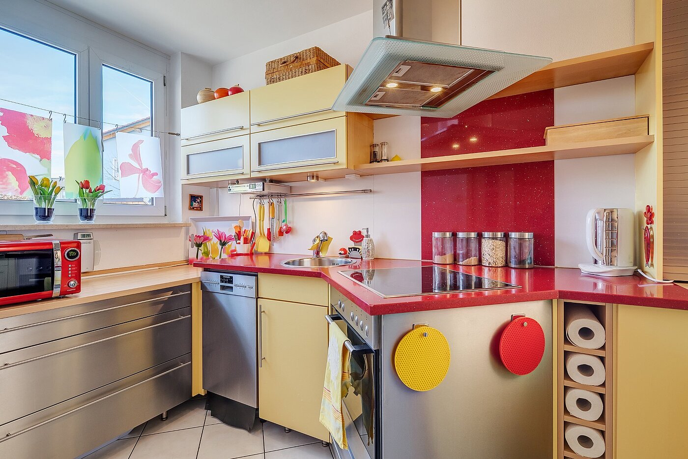 Appartamento Maisonette a 4 camere | Olching | 1903ML1 | Küche mit Fenster