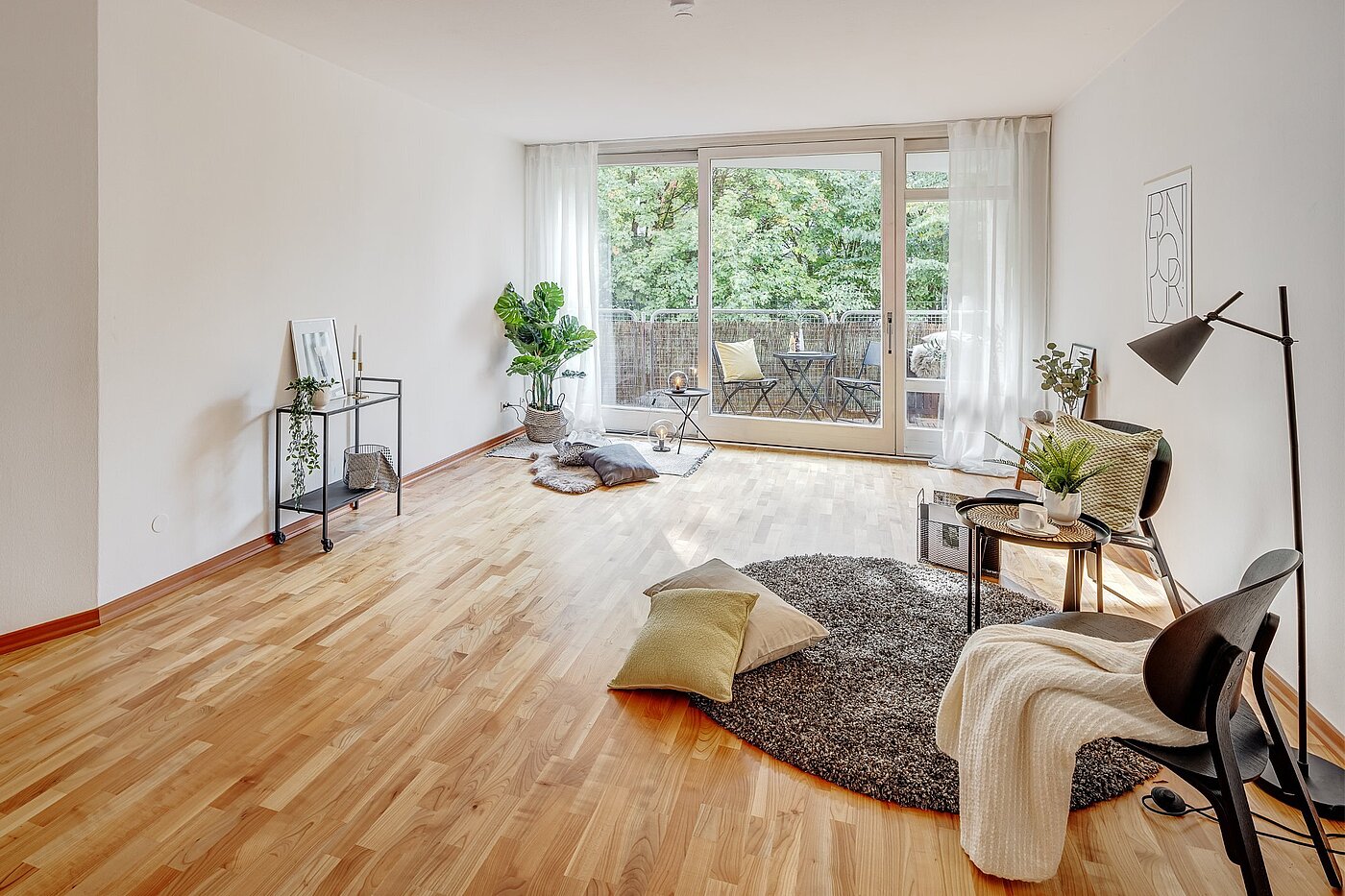 Appartamento a 2 camere | München-Schwabing | 2109ML3 | ...mit Zugang zum Balkon