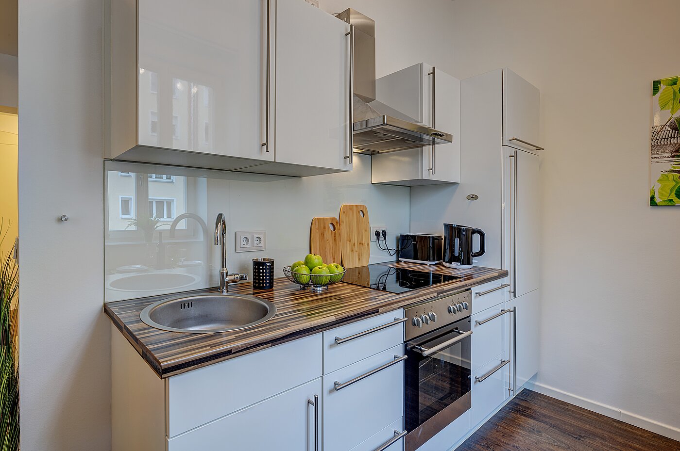 Appartamento a 1 camera | München-Neuhausen | 70235 | Funktionale Küche..