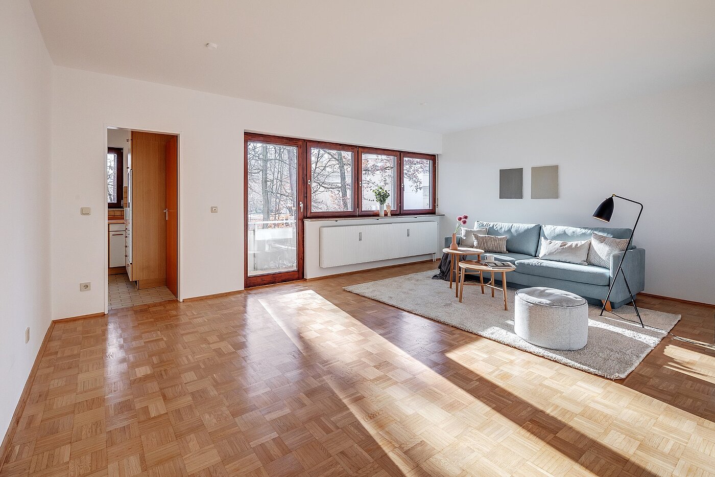 Appartamento a 4 camere | Eichenau | 1911ML12 | Großes Wohnzimmer