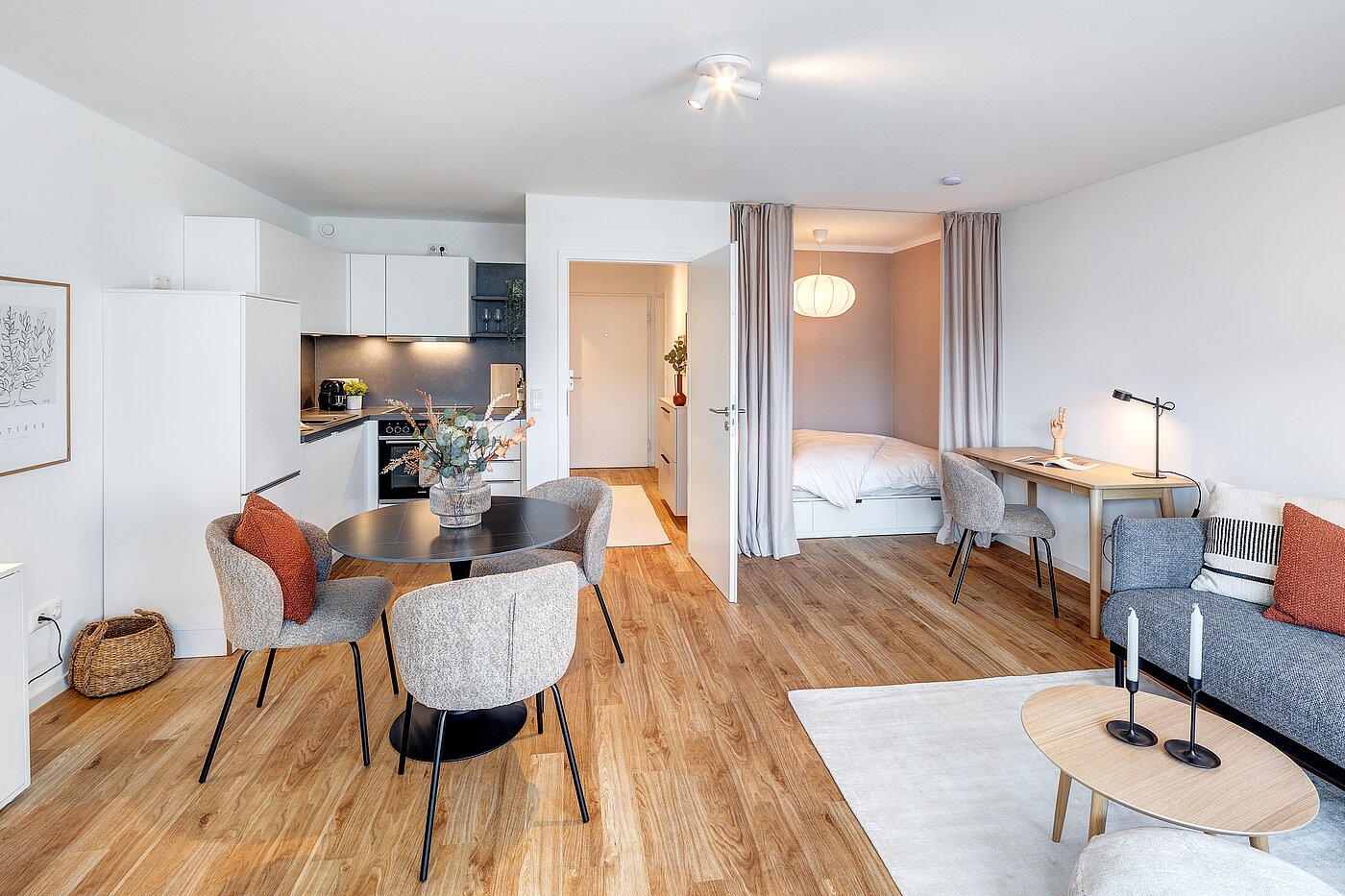 Appartamento a 1 camera | München-Neuhausen | 70197 | Schlafnische zum...