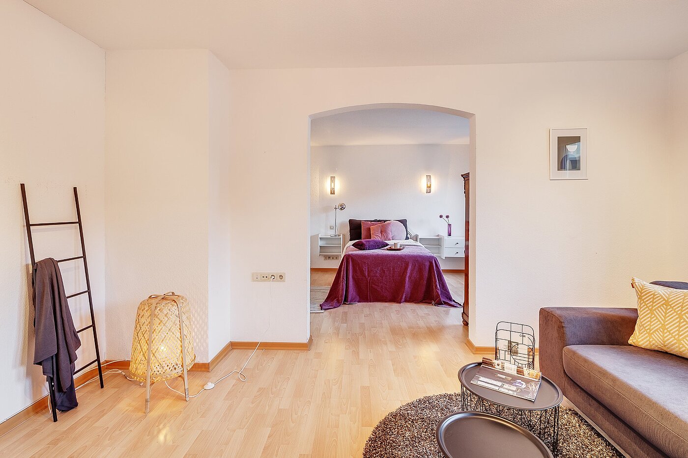 Appartamento a 1.5 camere | München-Schwabing | 2011ML3 | ...und Zugang zum Schlafbereich