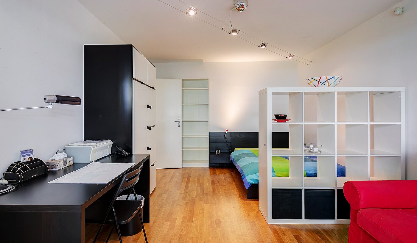 Appartamento al piano terra a 1 camera | München-Nymphenburg | 2203ML1 | ...und Schlafen...