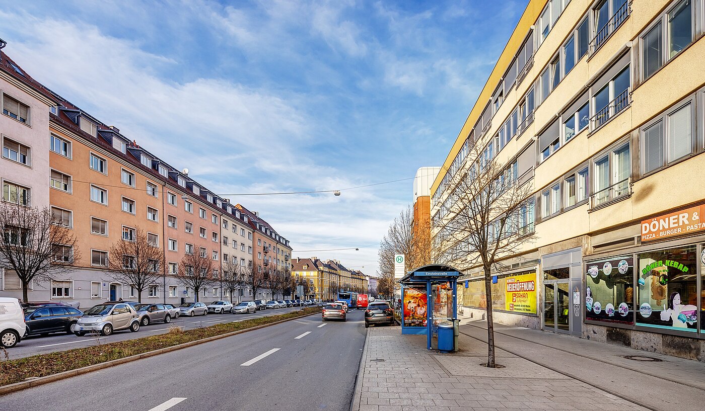 Appartamento a 1.5 camere | München-Au | 2112ML2 | Bushaltestelle vor der Tür