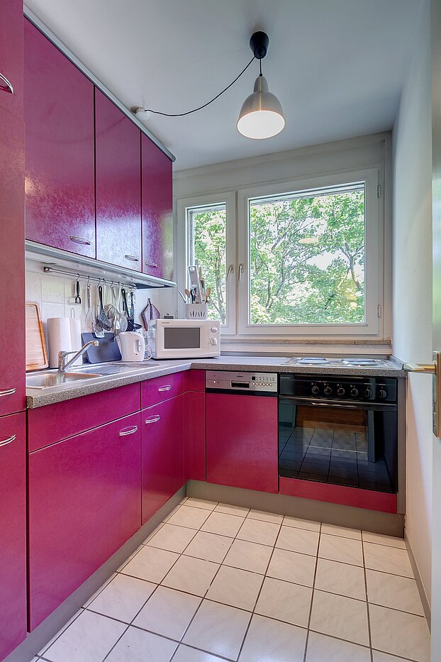 Appartamento a 2 camere | München-Maxvorstadt | 2105ML3 | Küche mit Einbauküche