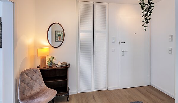 Appartamento a 2 camere | München-Sendling-Westpark | 704131 | Diele mit Stauraum...