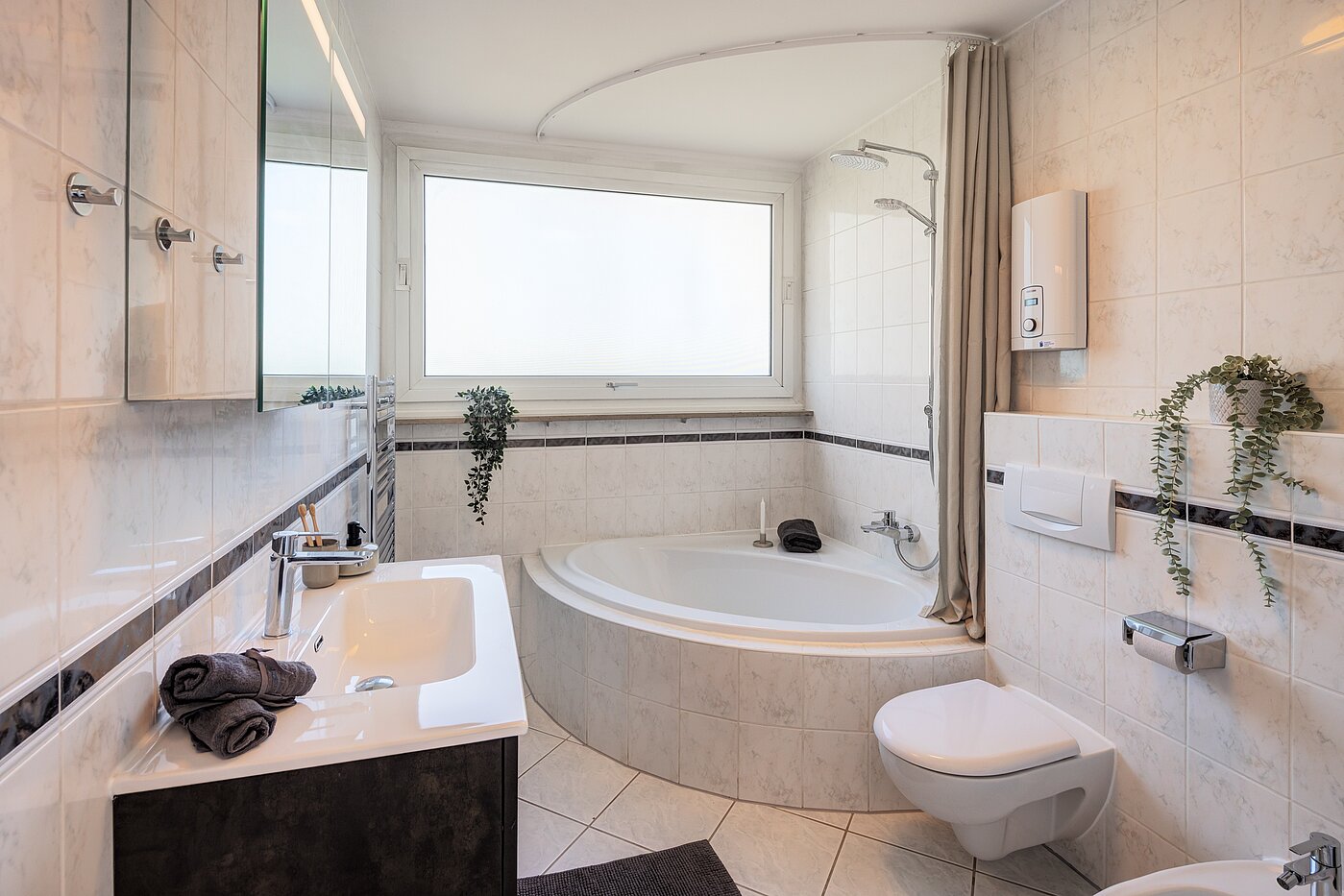 Terrassenwohnung a 3.5 camere | München-Berg am Laim | 123456 | Badezimmer