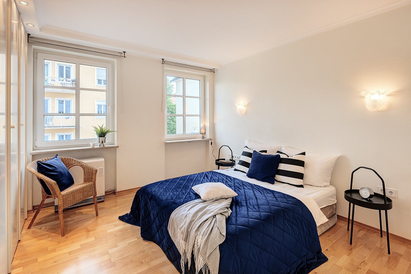 Appartamento a 3 camere | München-Maxvorstadt | 70133 | Schlafzimmer mit...