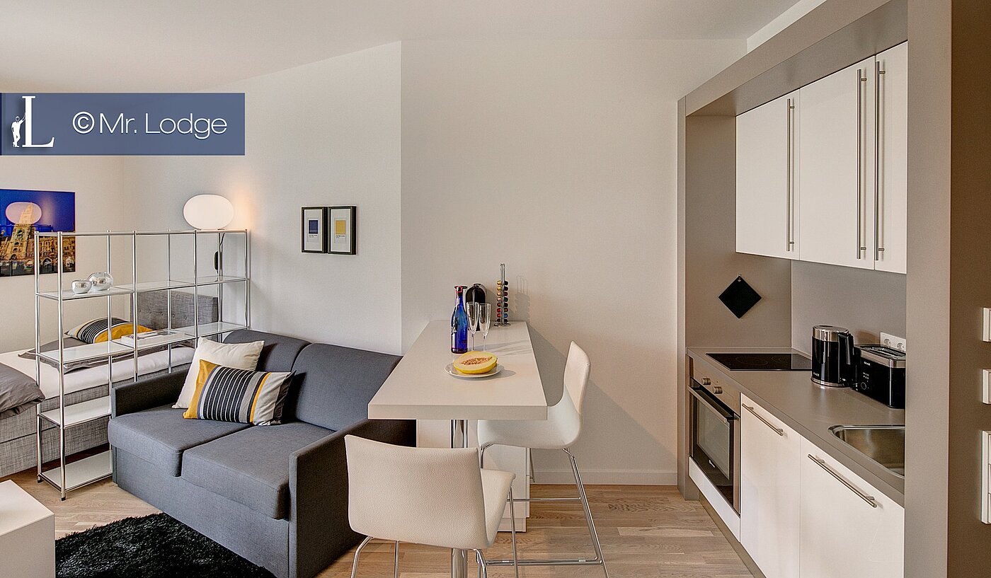 Appartamento a 1 camera | München-Bogenhausen | 1802ML4 | ....und Essbereich