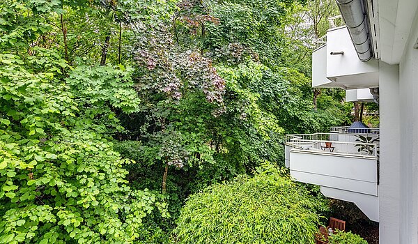 Appartamento a 3 camere | München-Harlaching | 2108ML3 | ...Blick in die grüne...