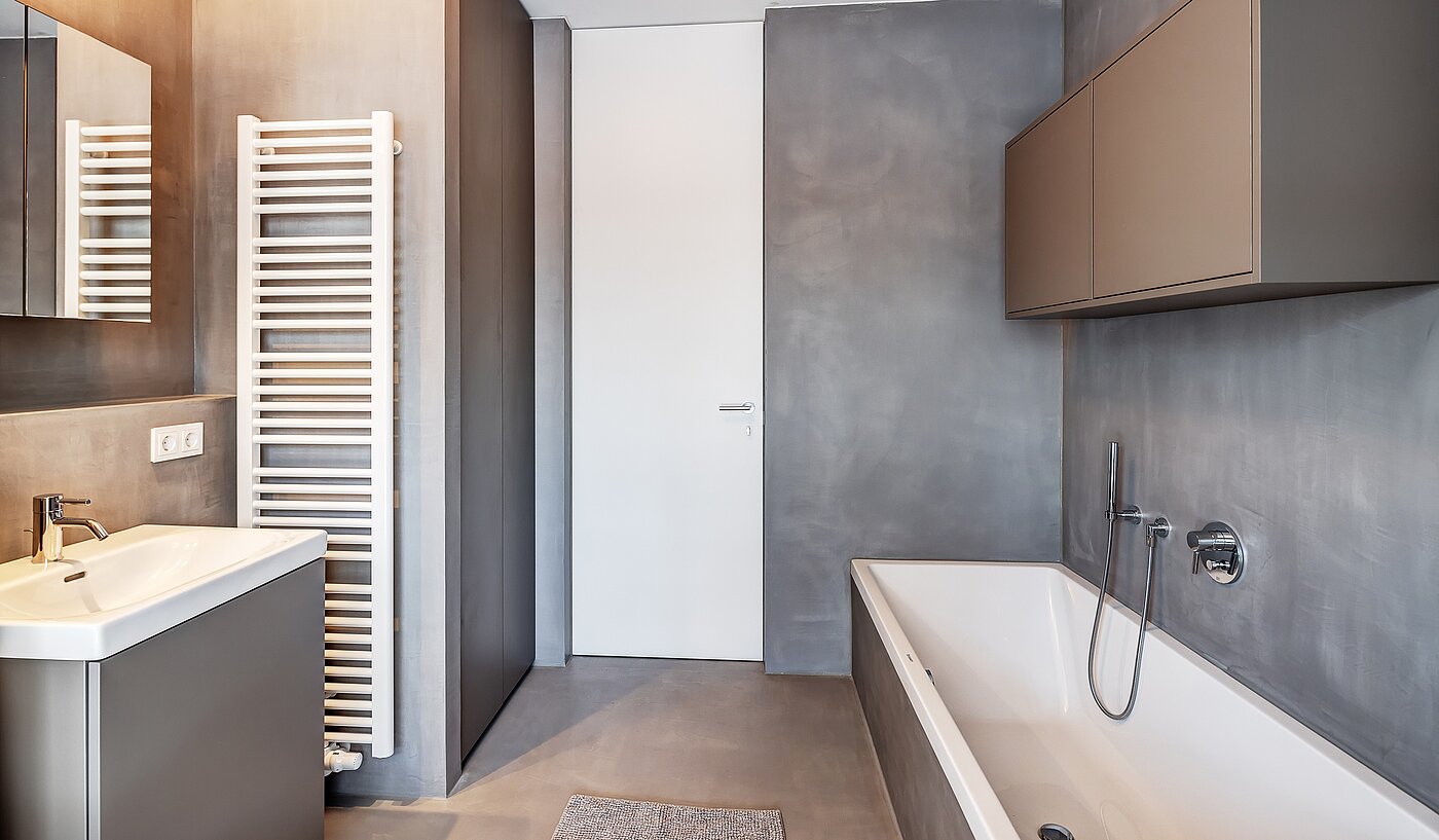 Appartamento al piano terra a 3 camere | 70309 | Badezimmer...