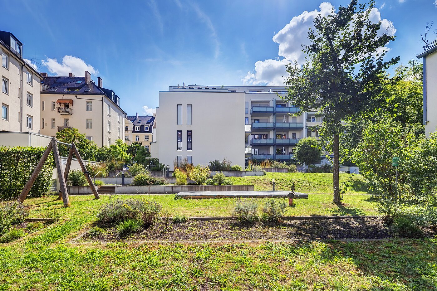 Appartamento al piano terra a 1.5 camere | München-Sendling | 702632 | Große Erholungsflächen...