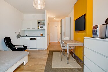 Ramersdorf: Accattivante monolocale
