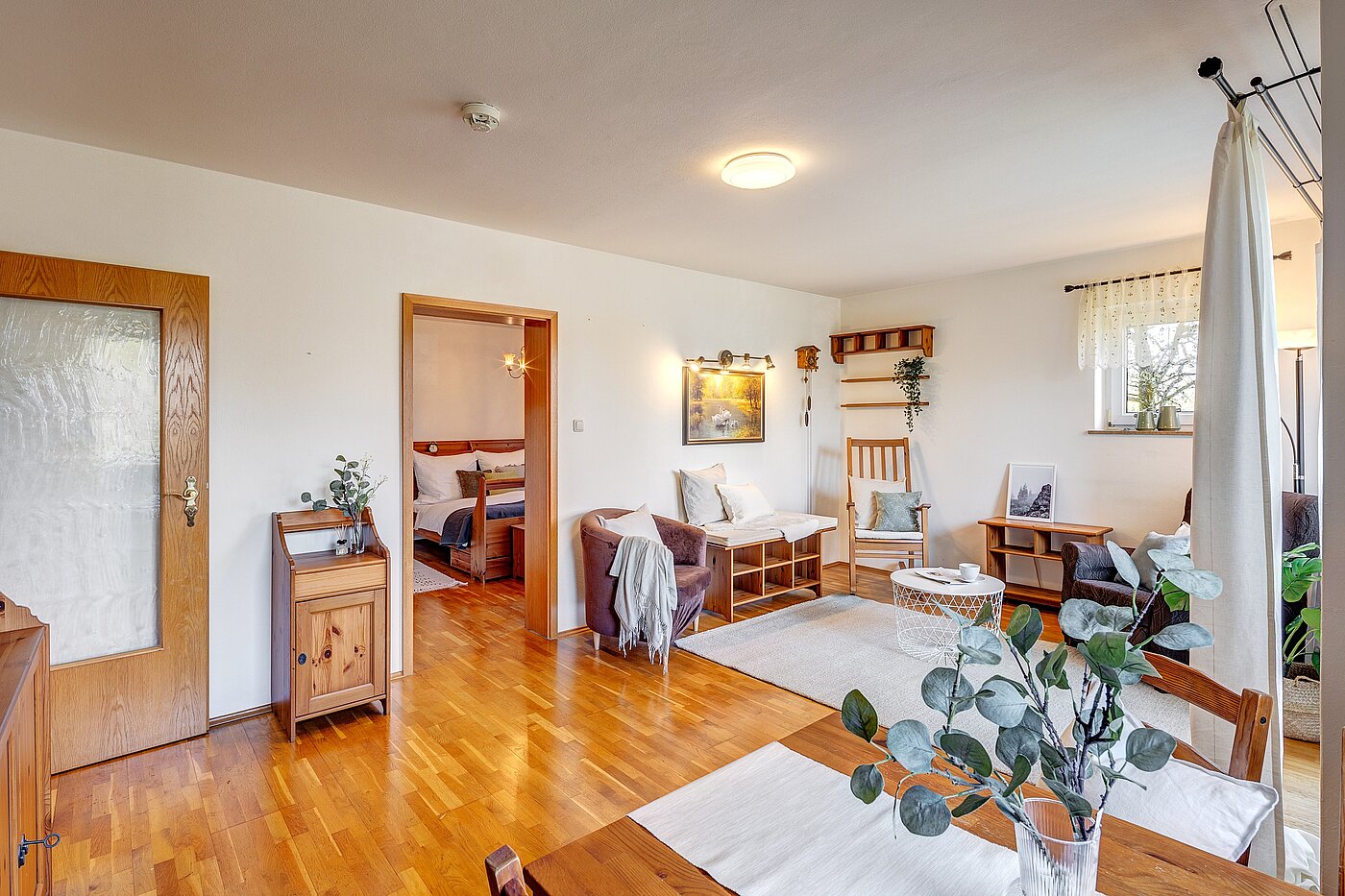 Appartamento a 3 camere | München-Forstenried | 2204ML1 | Helles Wohnzimmer mit...