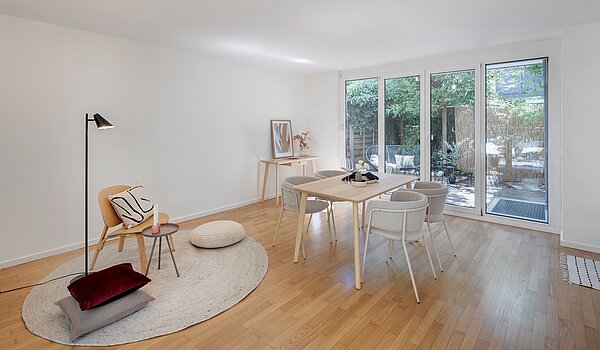Appartamento al piano terra a 2 camere | München-Laim | 70464 | Lichtdurchfluteter Wohn- ...