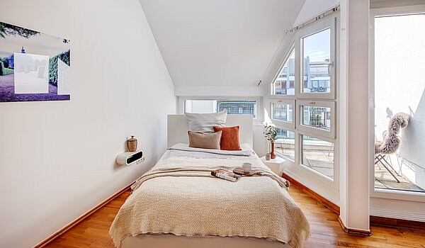 Appartamento a 1 camera | München-Maxvorstadt | 70165 | Erholsames Schlafen