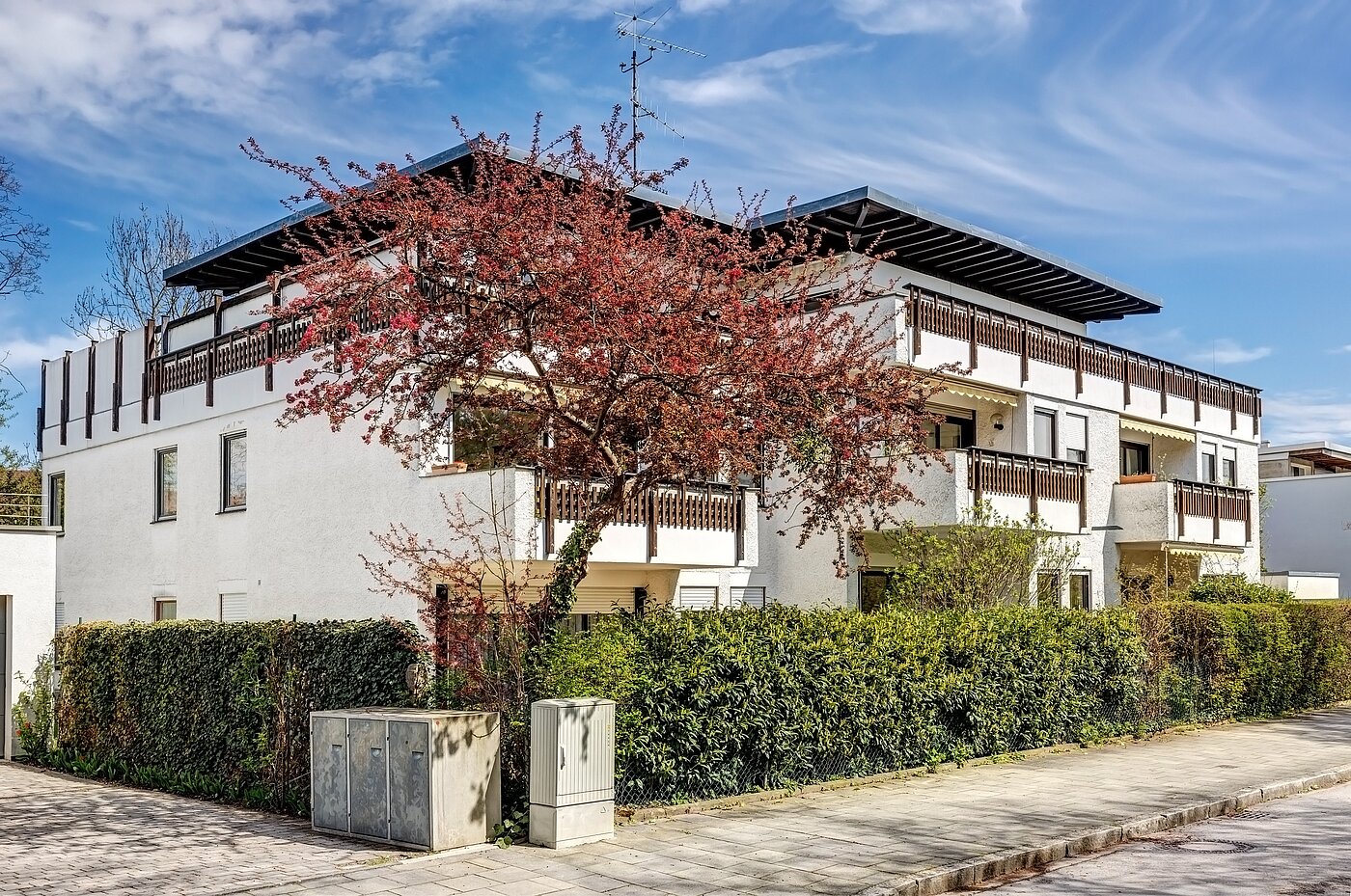 Appartamento a 2.5 camere | München-Obermenzing | 700191 | Ansicht von der Straße