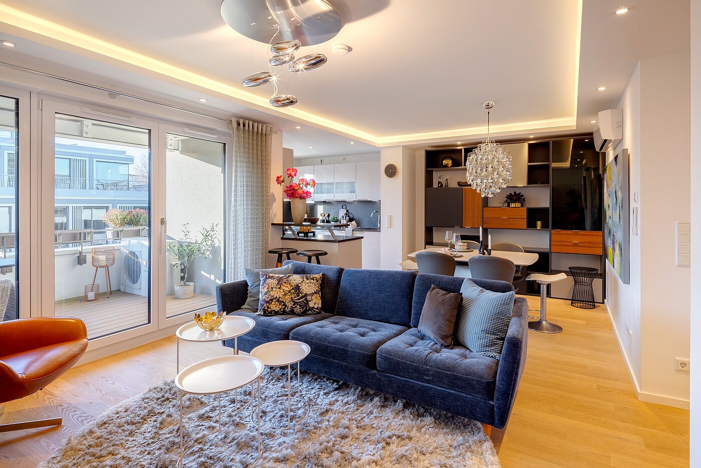 Appartamento a 4 camere | München-Bogenhausen | 70380 | Wohnzimmer...