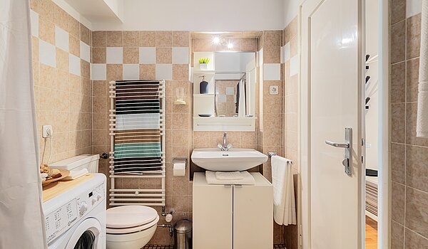 Appartamento a 2 camere | München-Maxvorstadt | 70398 | Badezimmer