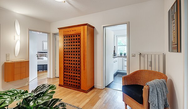 Appartamento a 3 camere | München-Harlaching | 2108ML3 | ...und schöner Diele