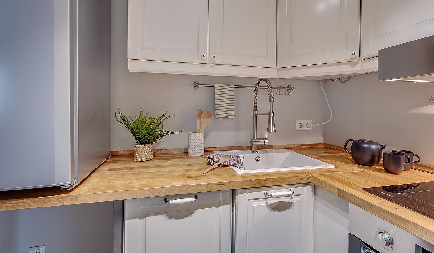 Piano rialzato a 2 camere | München-Lehel | 2012ML1 | Hier macht kochen Spaß