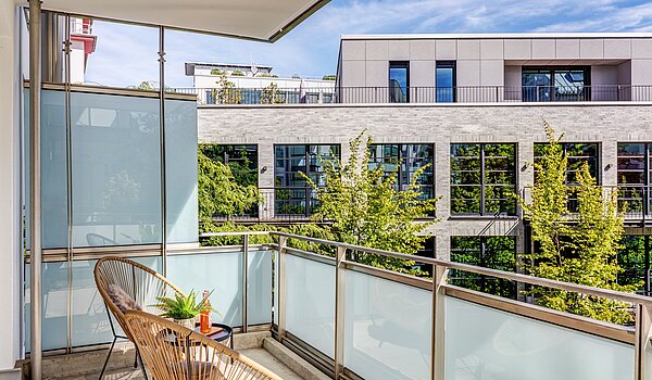 Appartamento a 3 camere | München-Neuhausen | 70489 | Sonniger Balkon