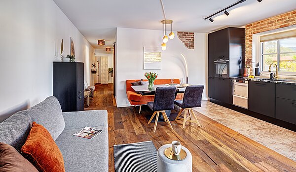 Appartamento al piano terra a 2 camere | Bad Wiessee | 700942 | ...original Dielenböden...