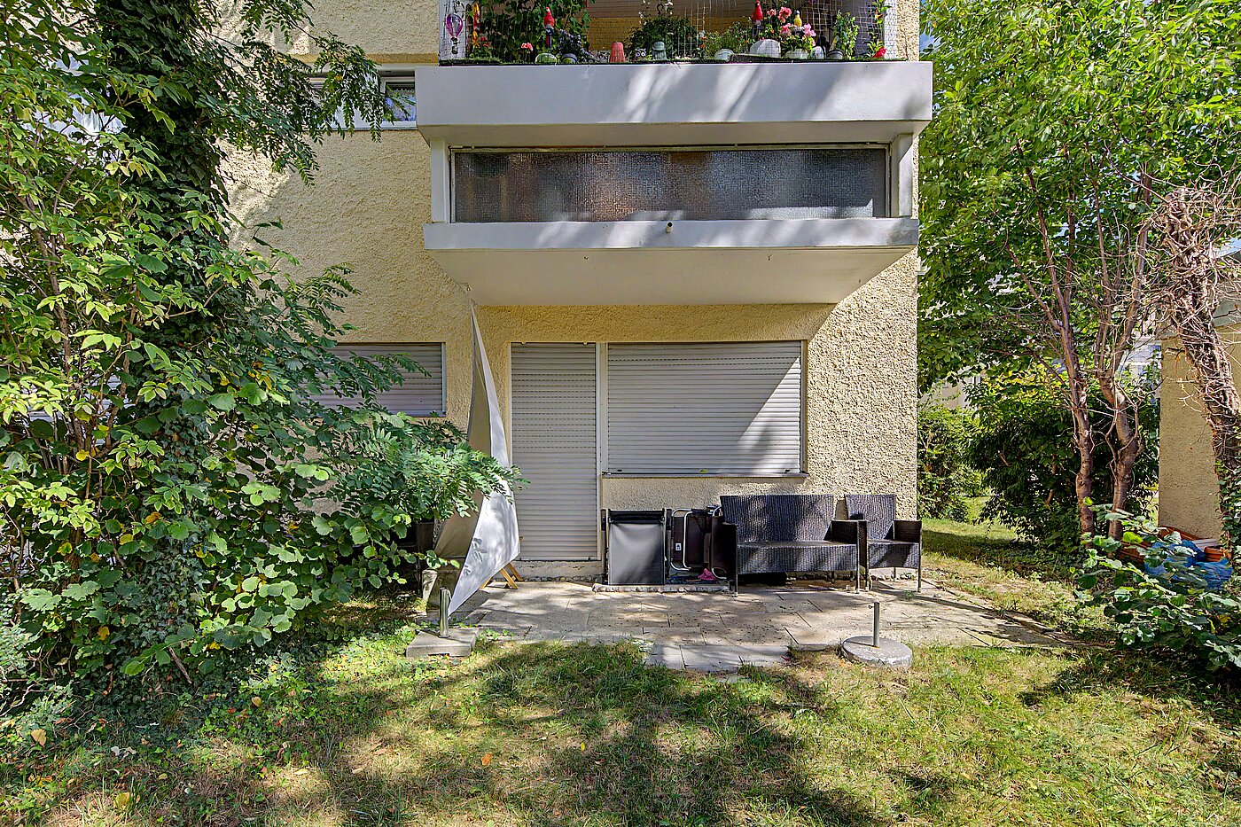 Appartamento al piano terra a 2 camere | München-Moosach | 70462 | Terrasse