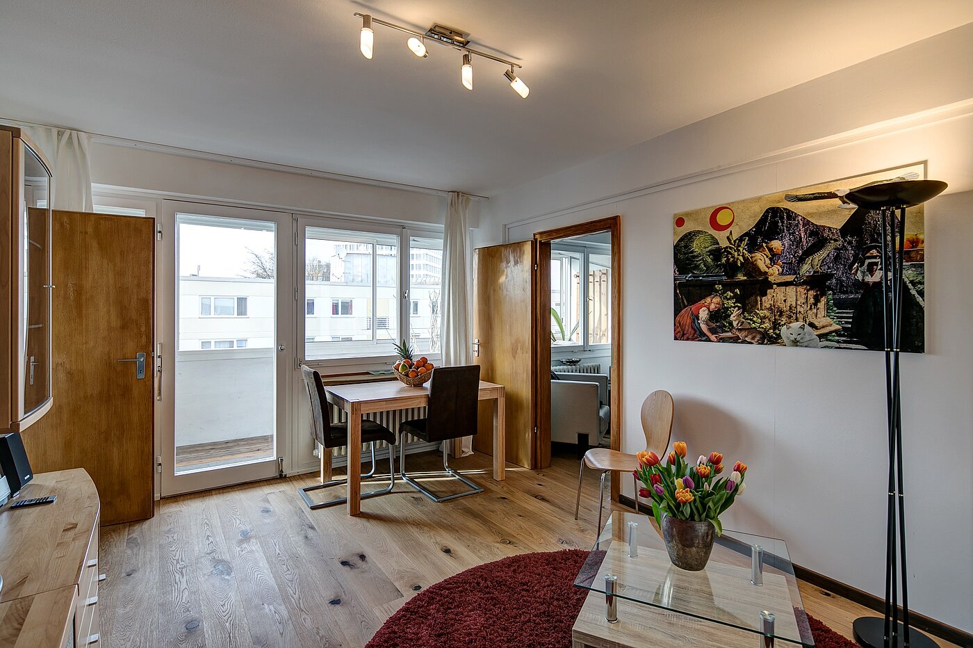 Appartamento a 1.5 camere | München-Obergiesing | 70136 | Freundlicher Essplatz mit...