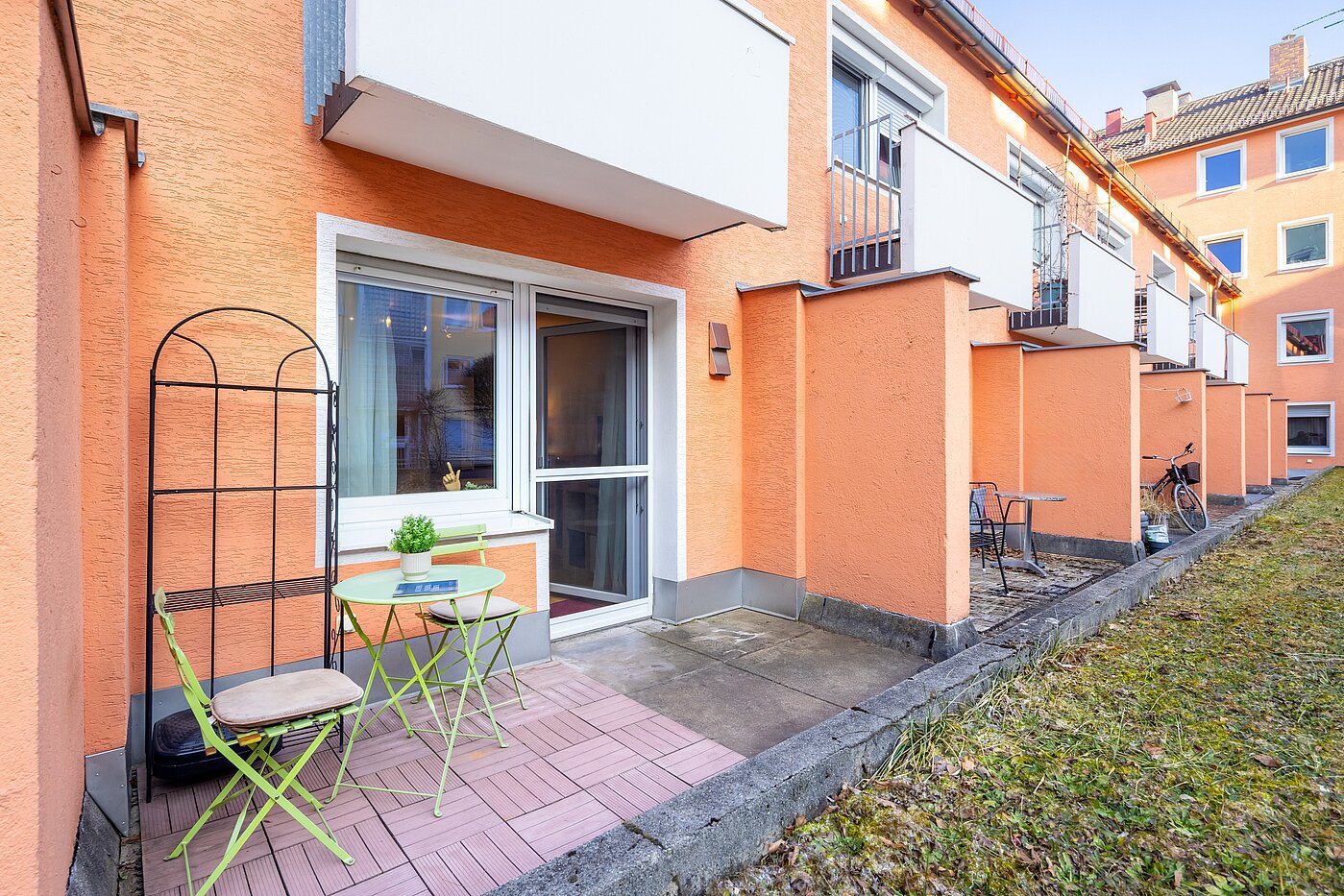 Apartment a 1 camera | München-Sendling-Westpark | 70395 | Sonnige Südterrasse