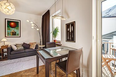 Isarvorstadt: Tranquillo monolocale vicino a Gärtnerplatz
